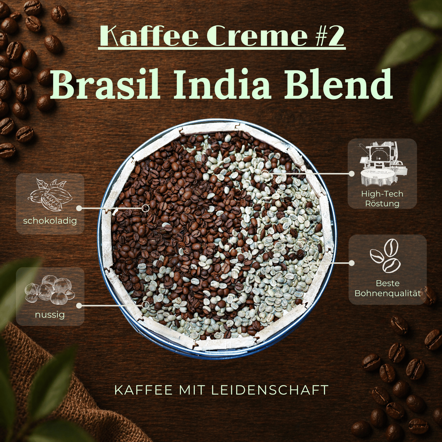 Creme #2: Brazil India Blend