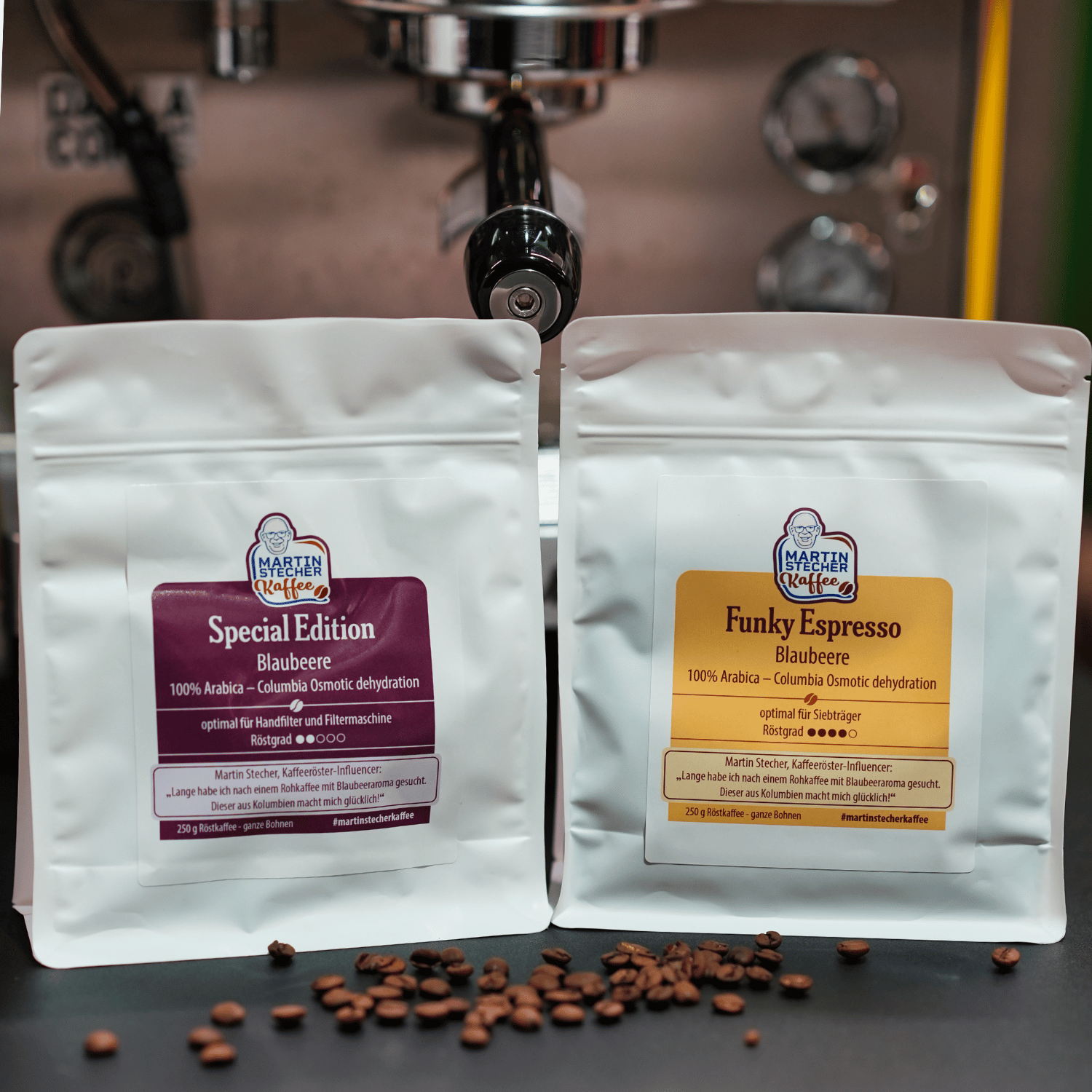 Blaubeer Espresso und Filter Bundle