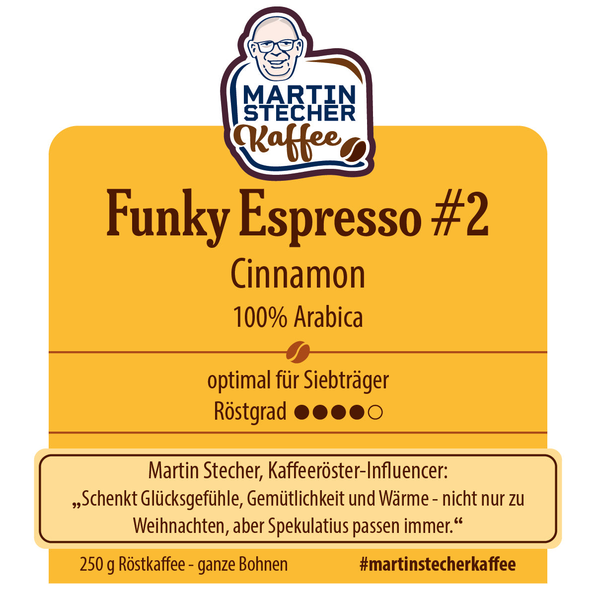Funky Espresso #2: Columbian micro-lot Cinnamon