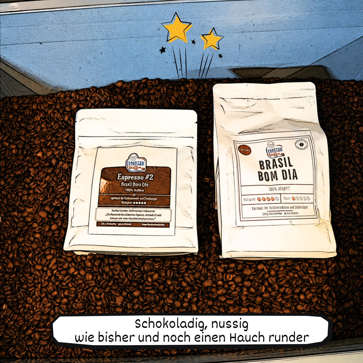 Espresso Probierpaket 3*500g = 1,5kg Espressobohnen