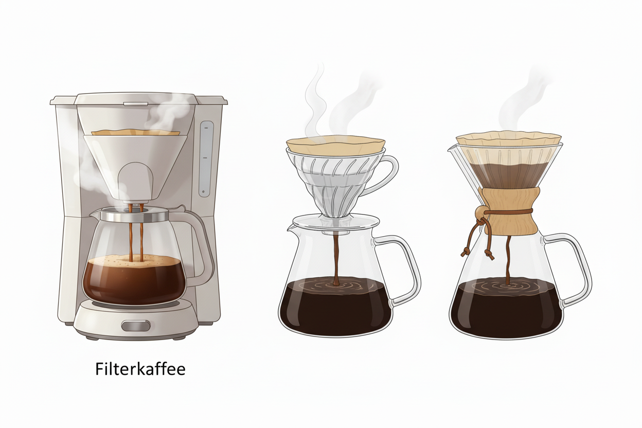 Filterkaffee, V60 und Chemex