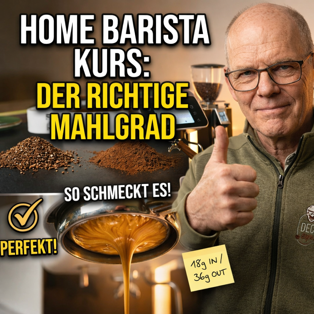 Home Barista Kurs: Der richtige Mahlgrad beim Espresso
