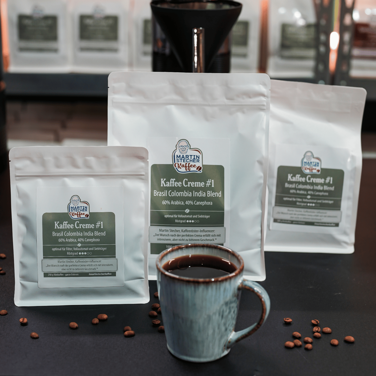 Creme #1: Brazil Columbia India Blend