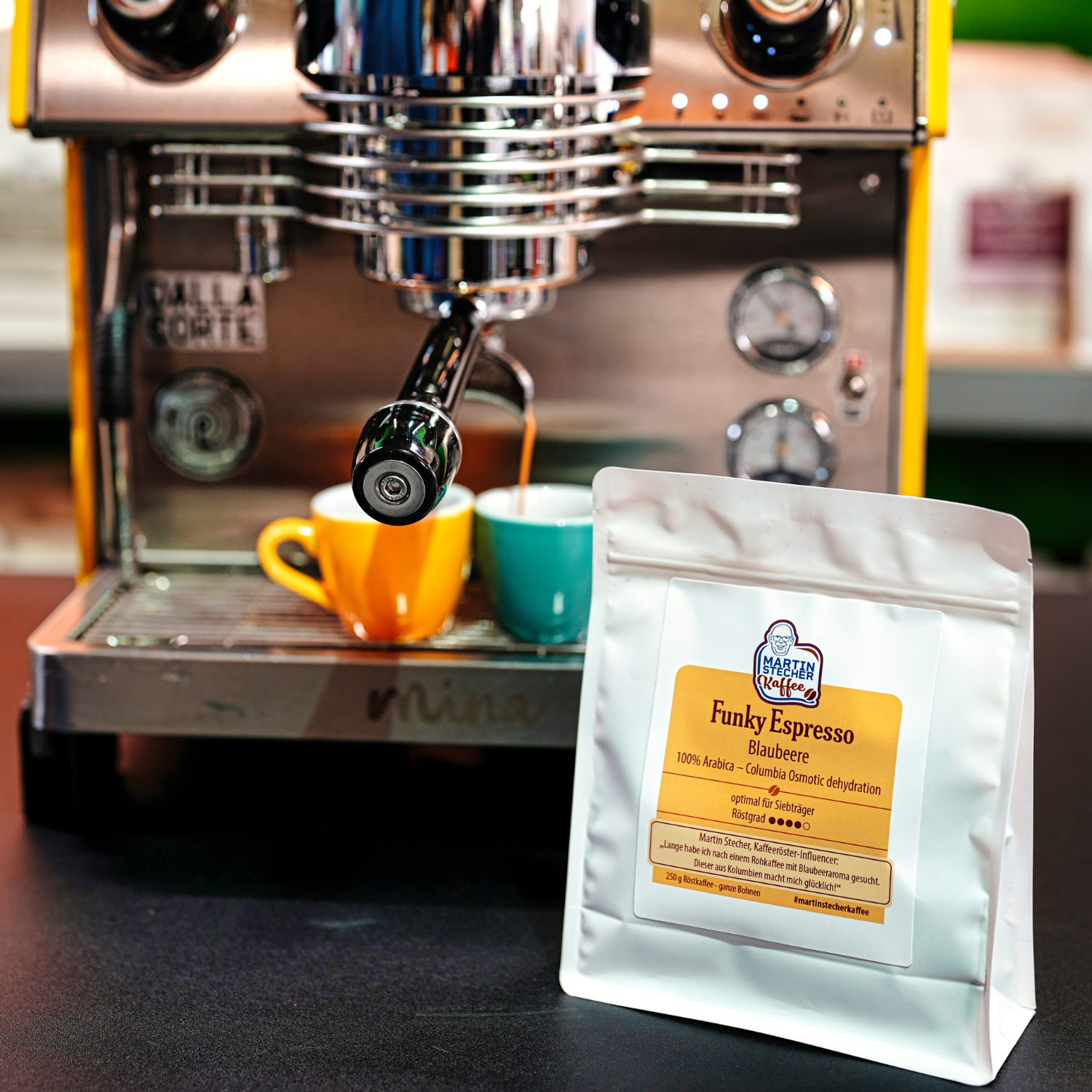 Funky Espresso Premium Tasting Paket Erdbeer, Blaubeer und Zimt