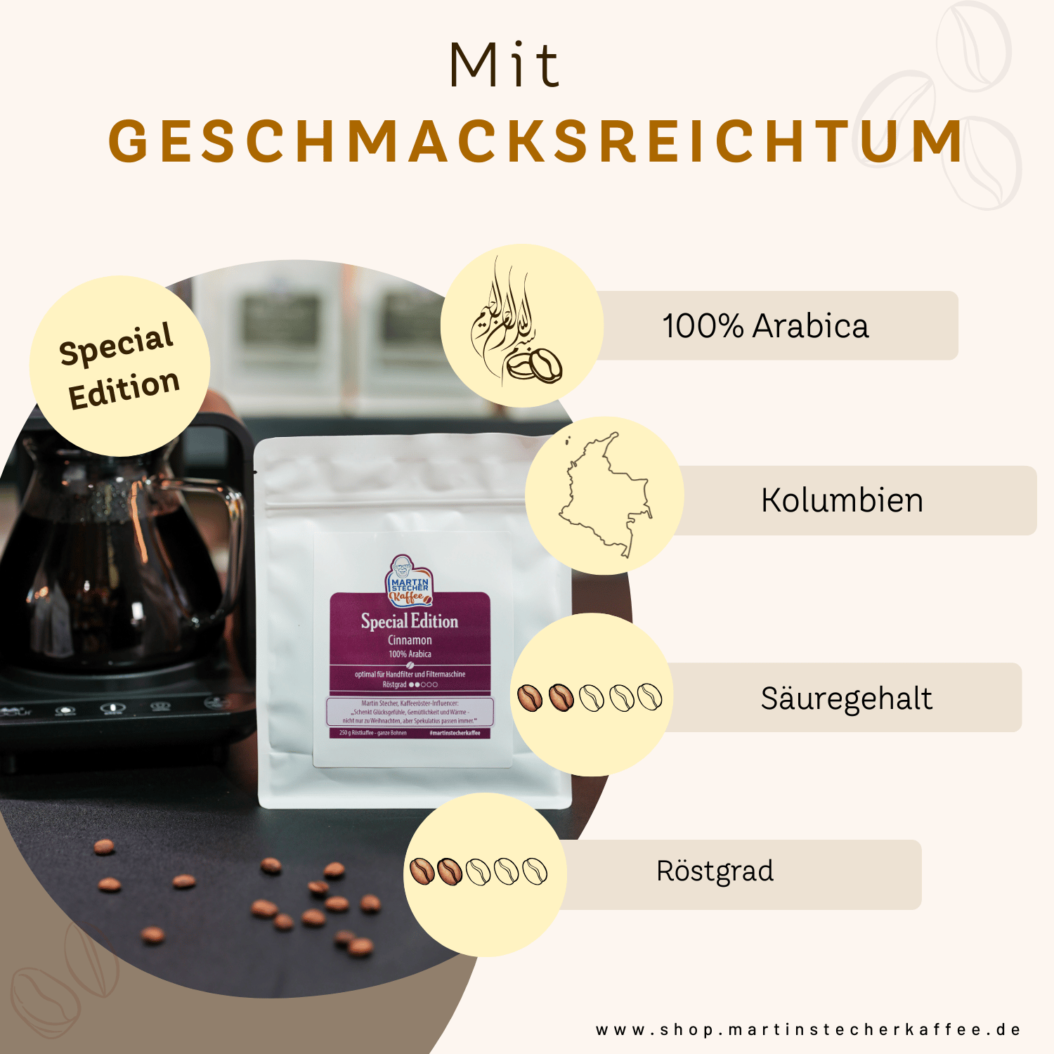 Special #4: Columbian micro-lot Cinnamon