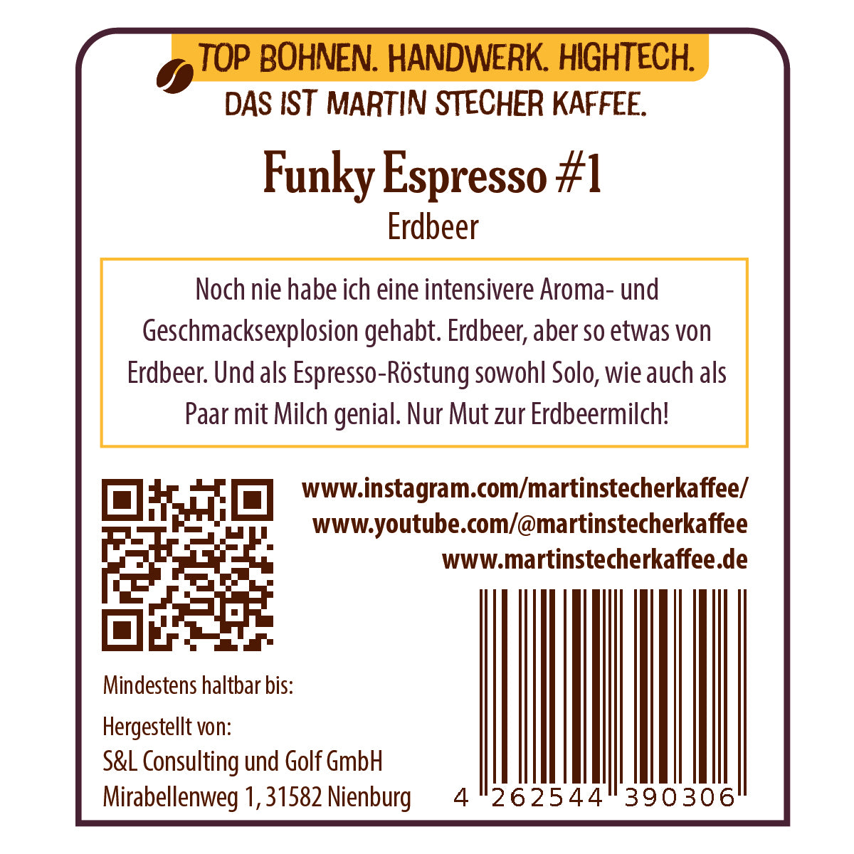 Funky Espresso #1: Columbia Castillo Strawberry Cocktail