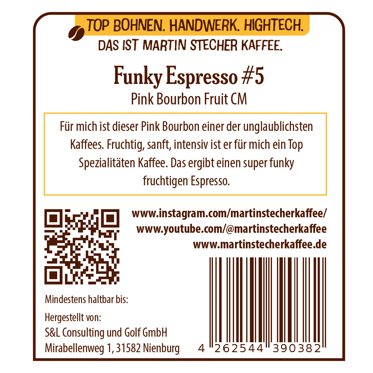 Funky Espresso #5: Pink Bourbon Fruit