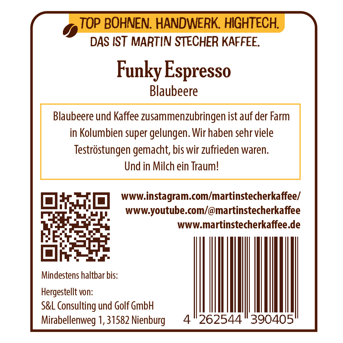 Funky Espresso #6: Blueberry