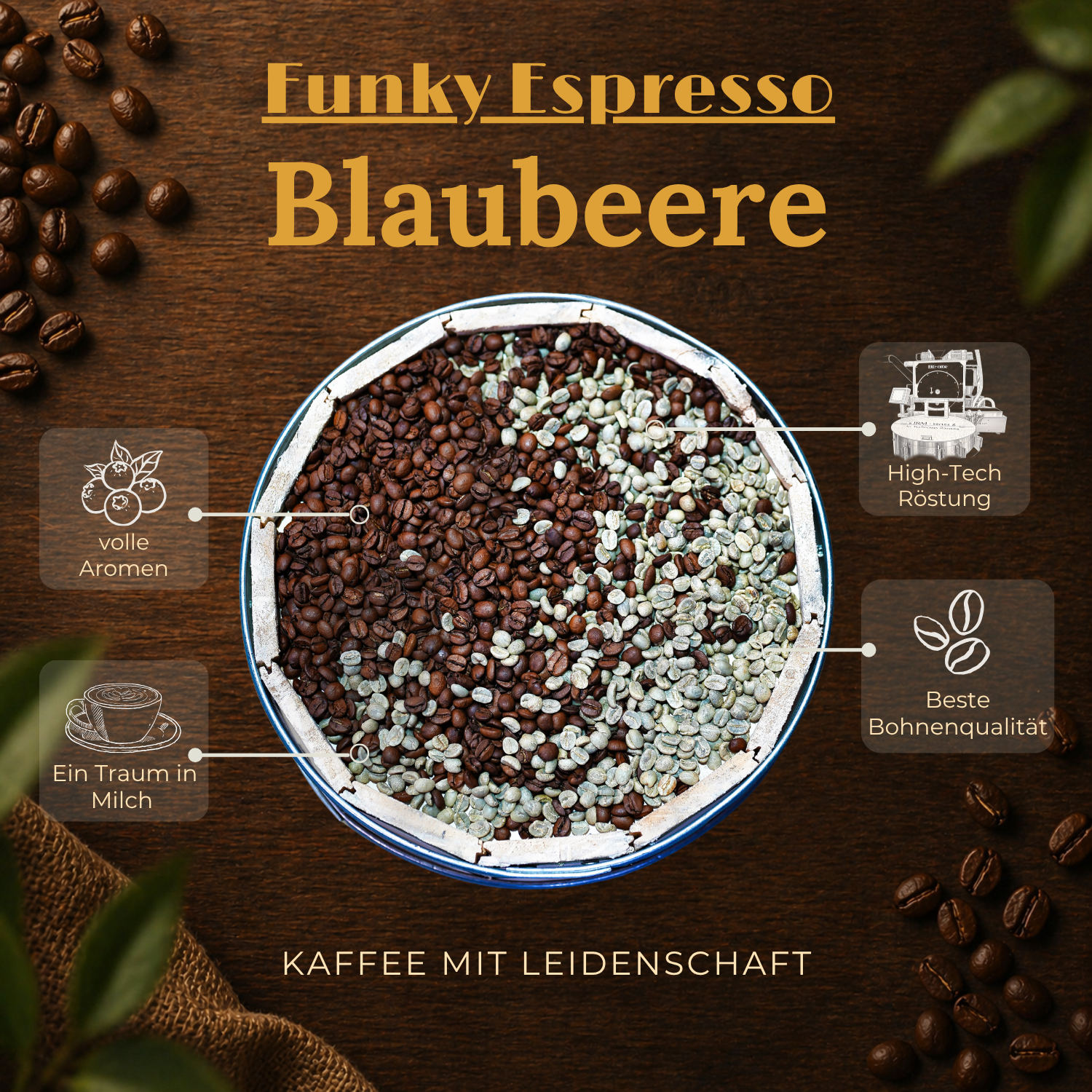Funky Espresso #6: Blueberry