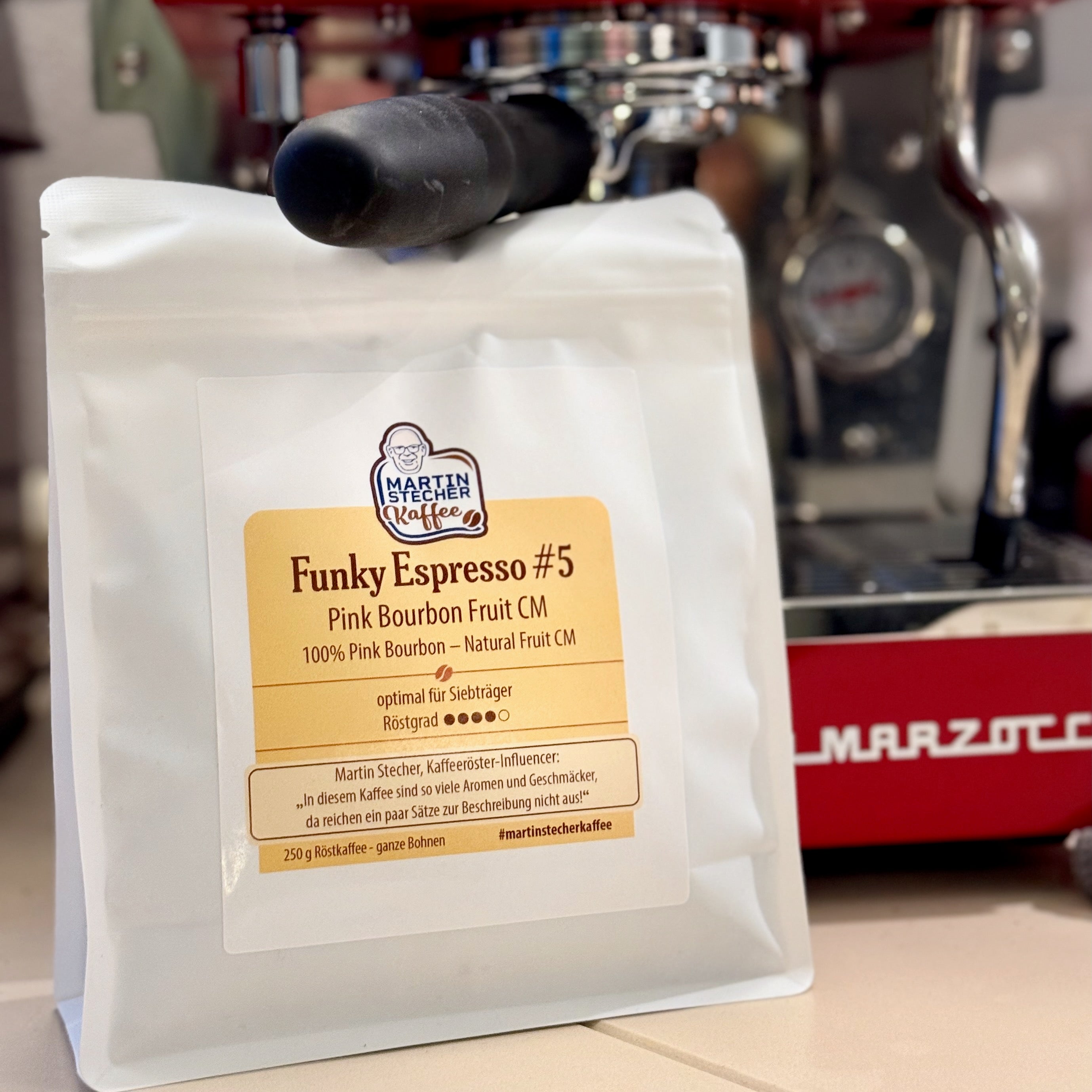 Funky Espresso #5: Pink Bourbon Fruit