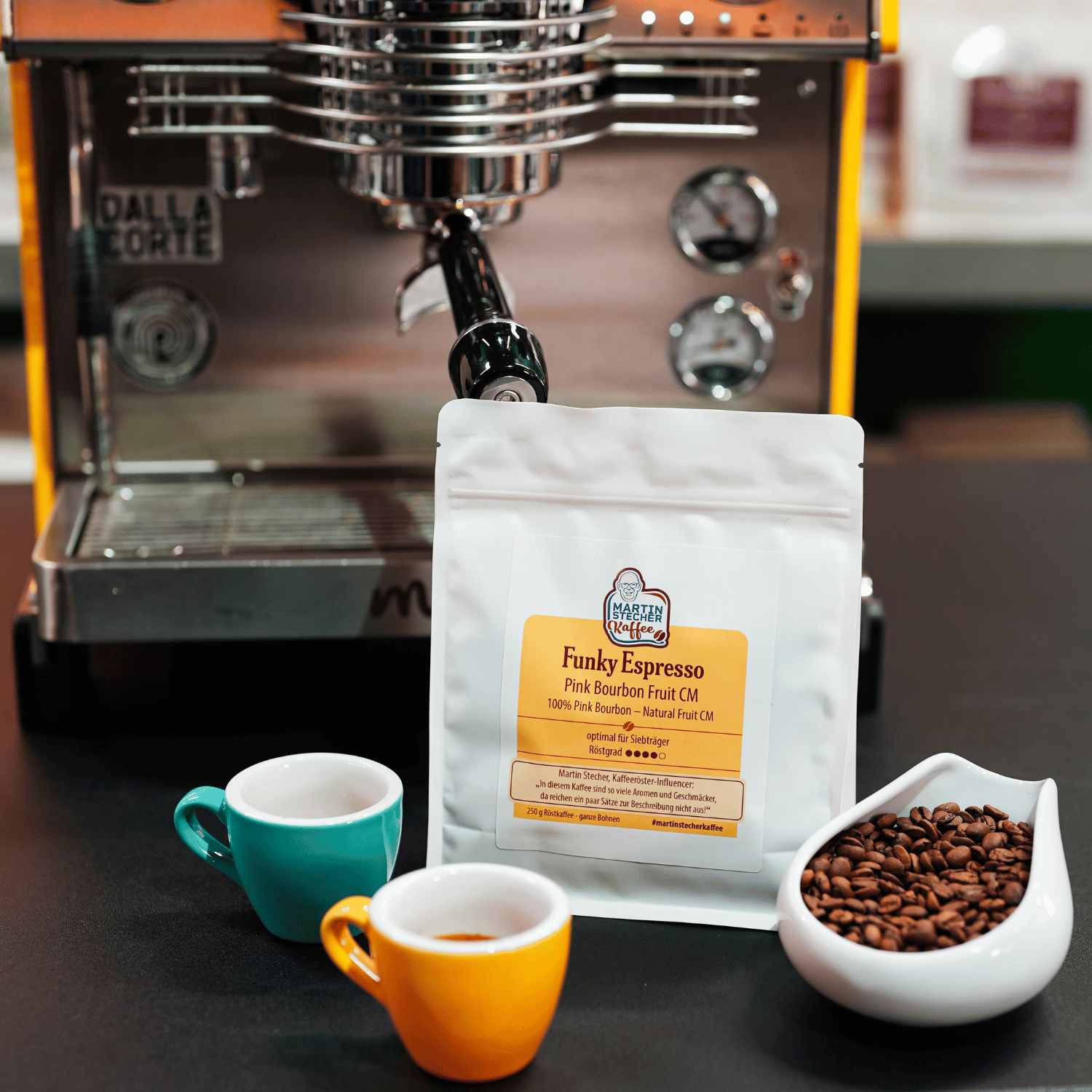 Funky Espresso #5: Pink Bourbon Fruit
