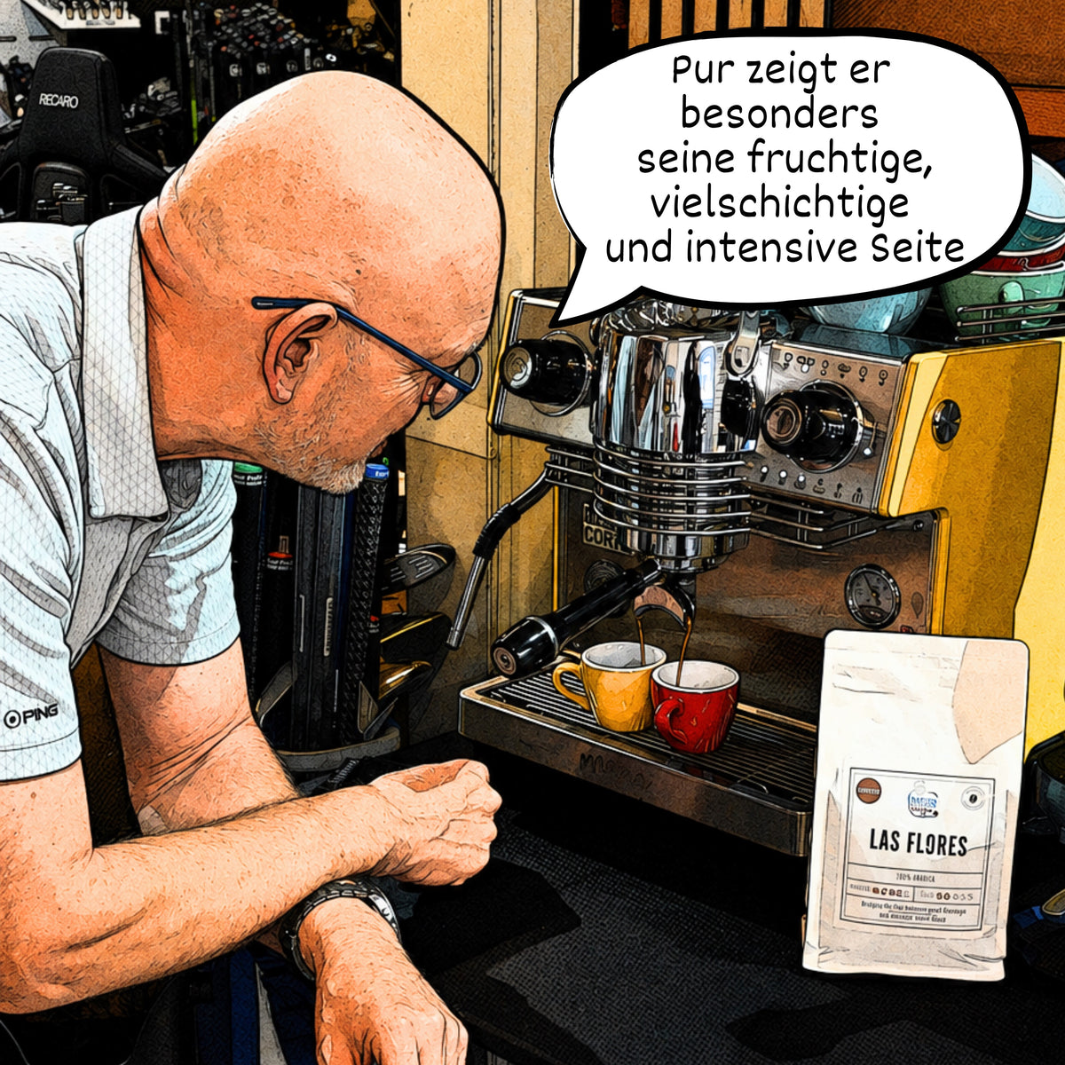 Nicaragua Las Flores Espresso – limitiert